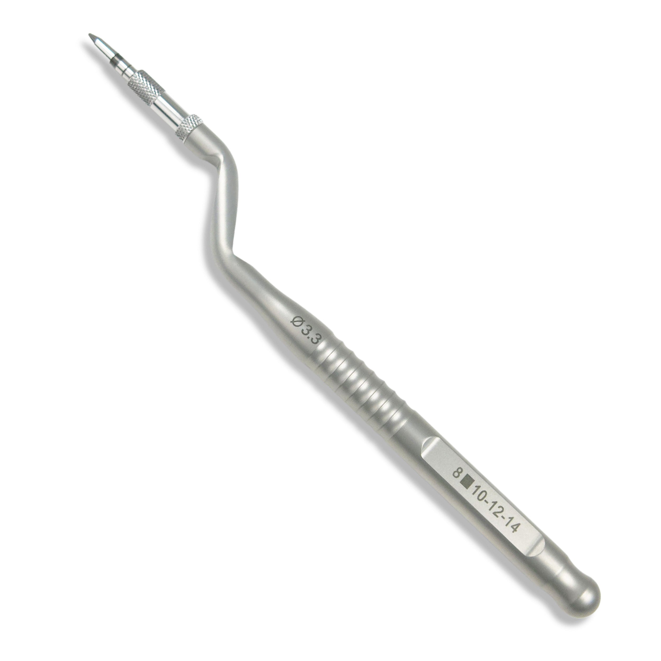 Dental CONVEX OSTEOTOME 3.3mm, BOVX33F
