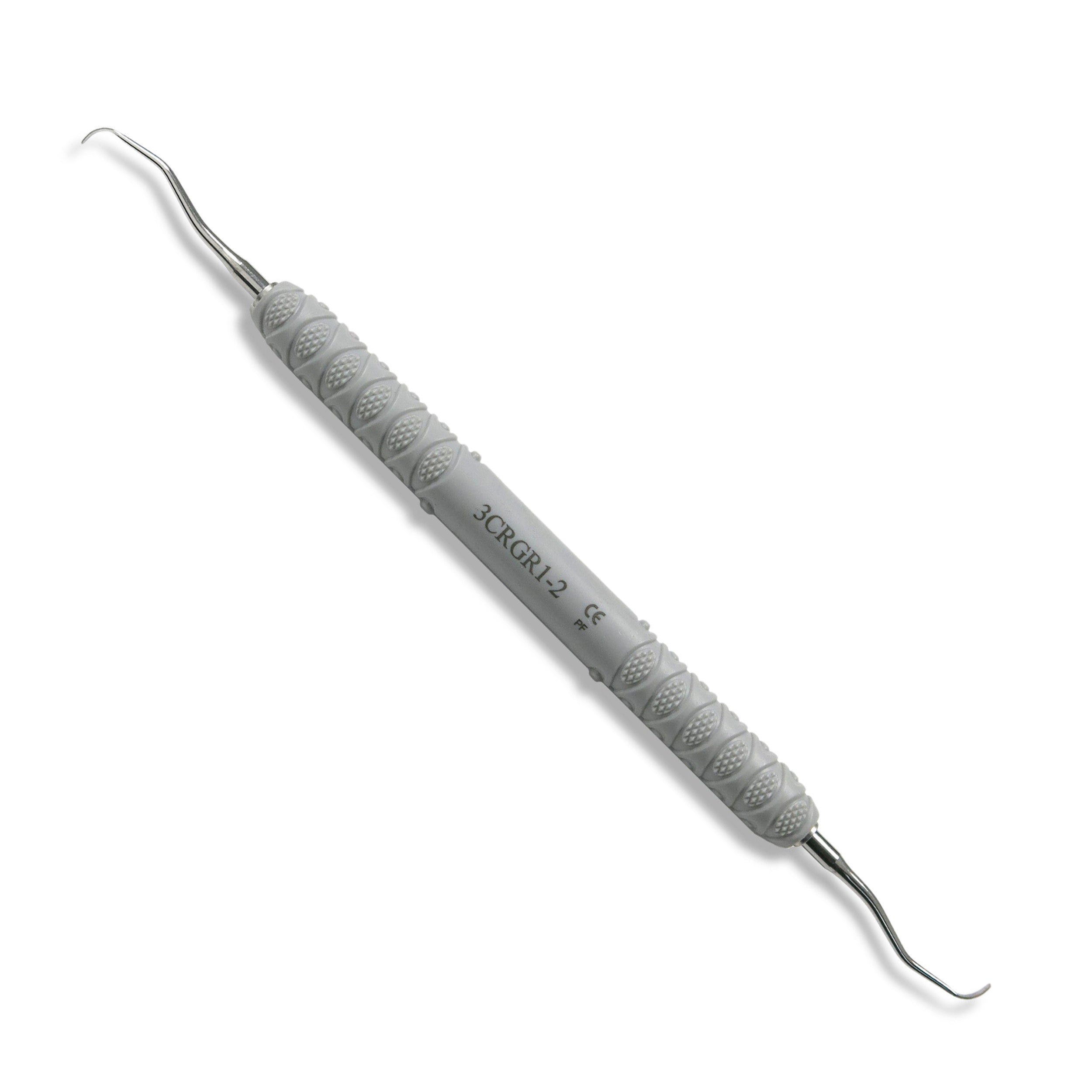 Gracey Curette, Plastic handle, Rigid, 3CRGR1-2