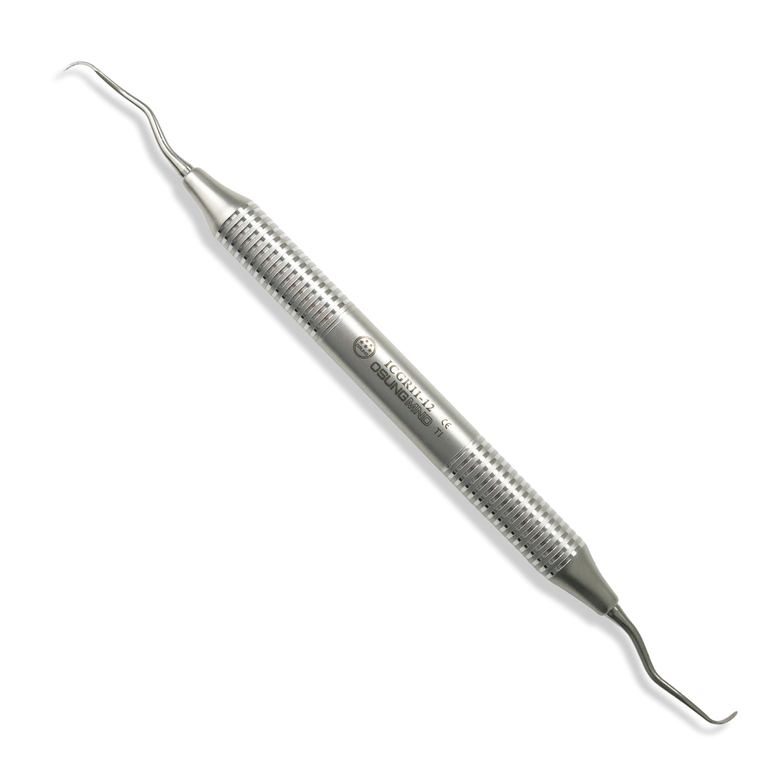 Dental Implant Curette 11/12 Posterior Titanium Premium Osung -ICGR11-12