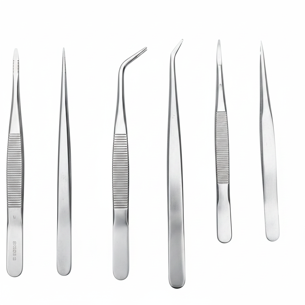 6 Pcs All Purpose Tweezer Kit – No Watermark