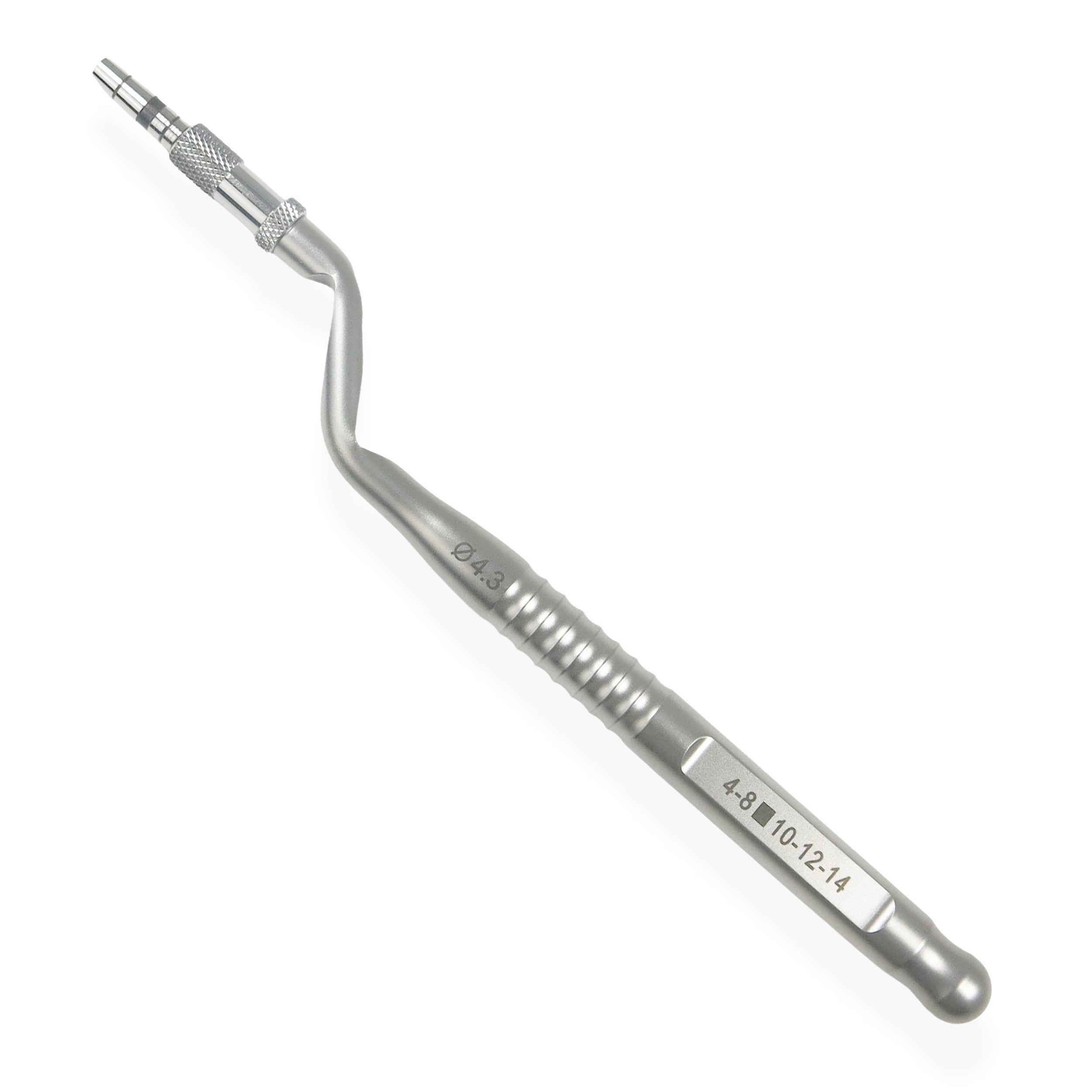 Dental Concave Osteotome 4.3mm Osung -BOCV43F
