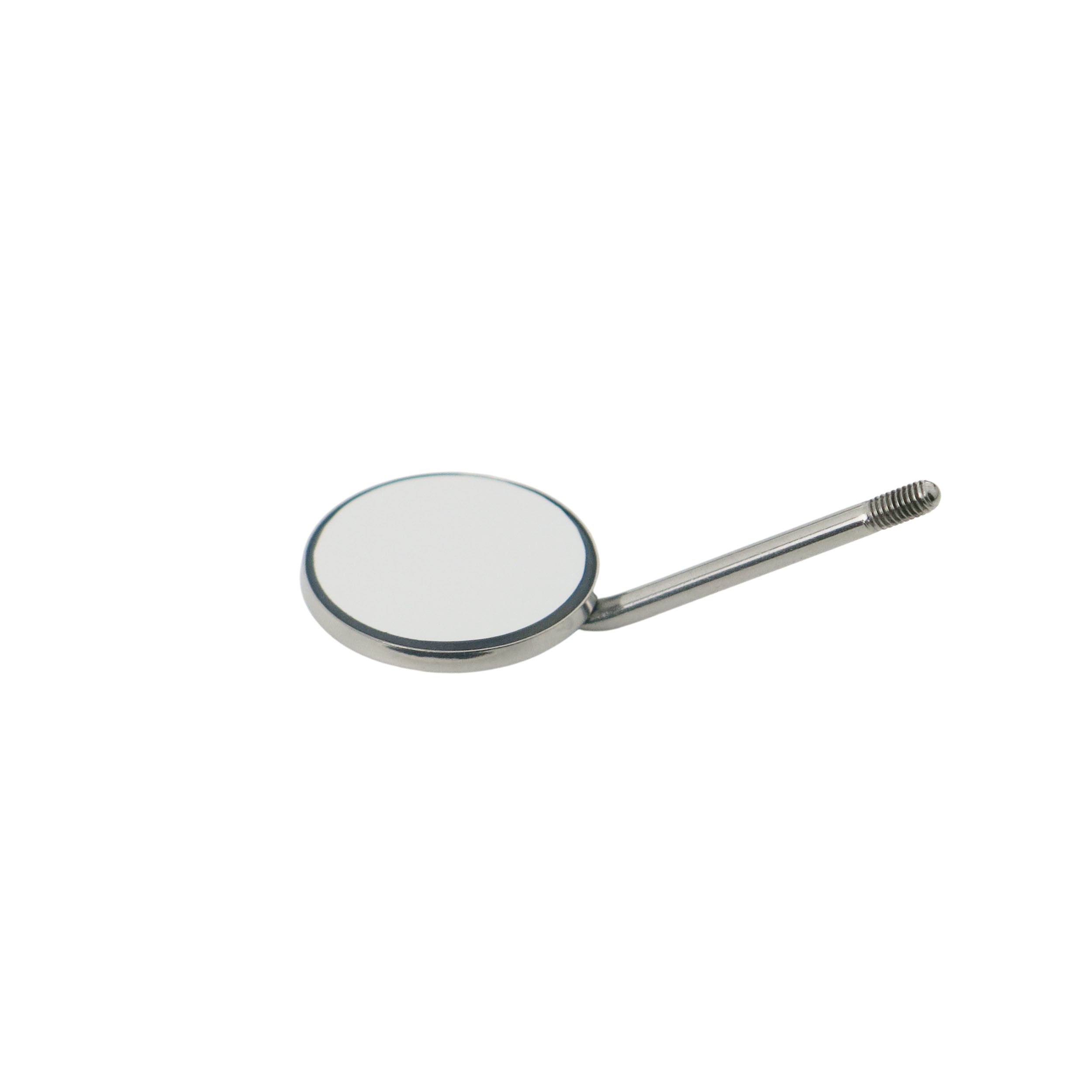 Mouth Mirror Front Surface, Simple Stem No. 5, 24mm dia, 12/Box