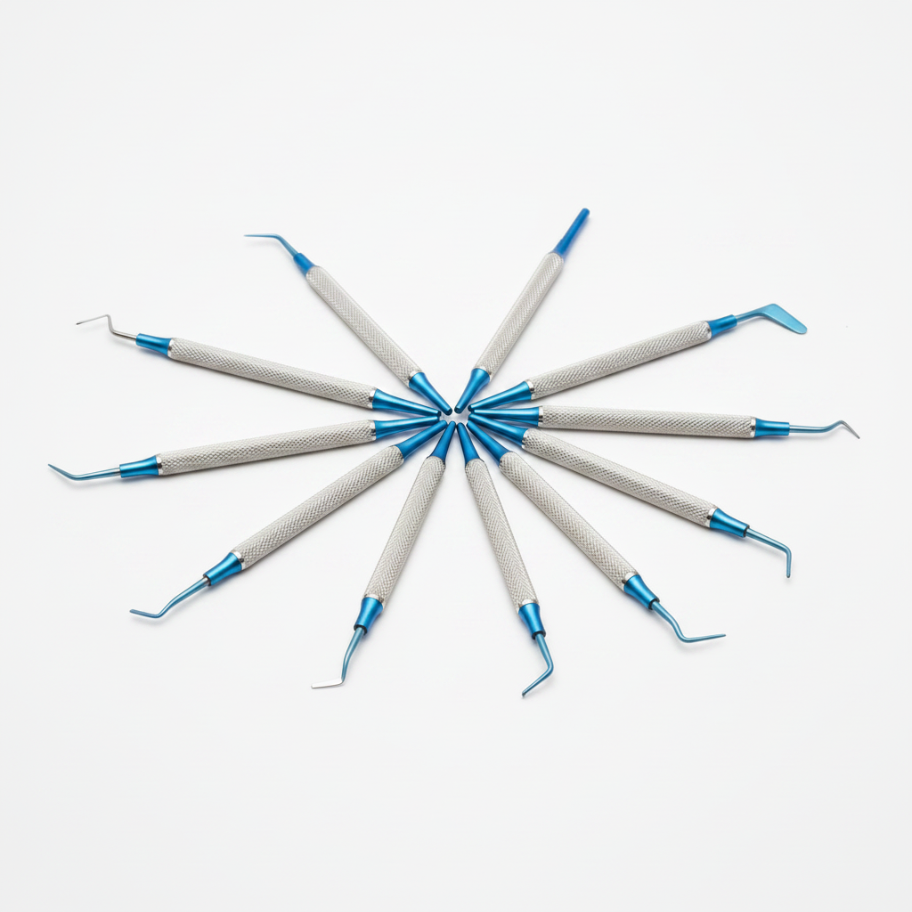 6 Pcs Composite Filling Kit – Fanned Circle View